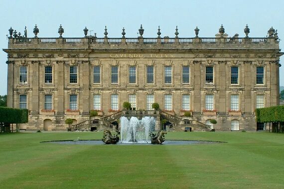 Chatsworth House Rowsley Derbyshire Eng